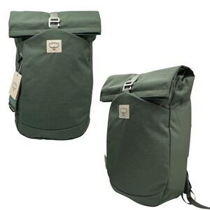 Osprey Arcane Roll Top Backpack 22L Leaf Green Heather 20x12x9" Fits 16" Laptop